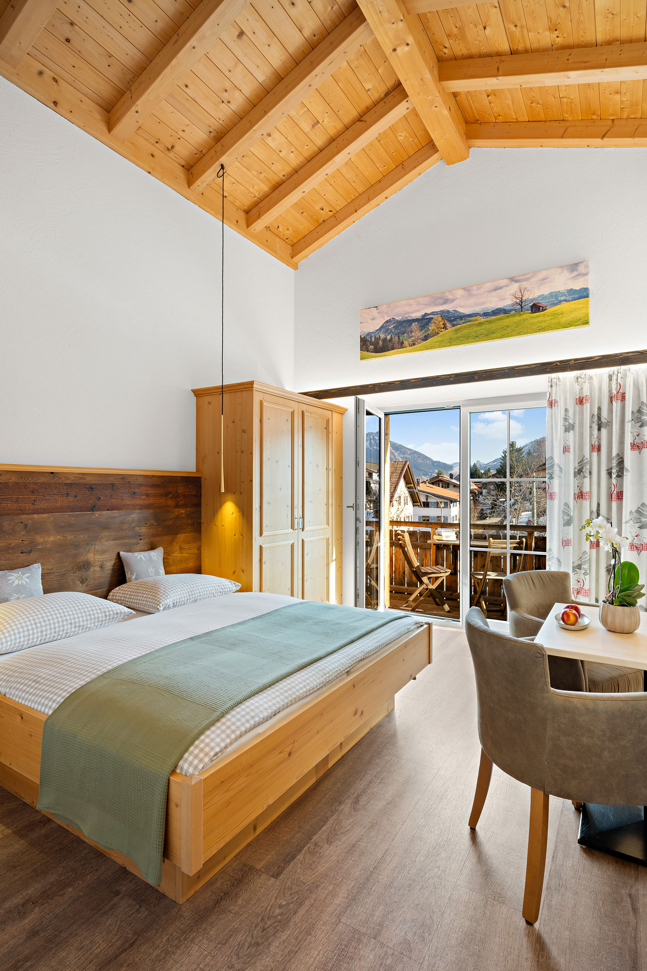 Komfort Familienzimmer – hotel bergsonne allgaeu imberg sonthofen allgaeu familienzimmer raum balkon | Hotel Bergsonne Allgäu