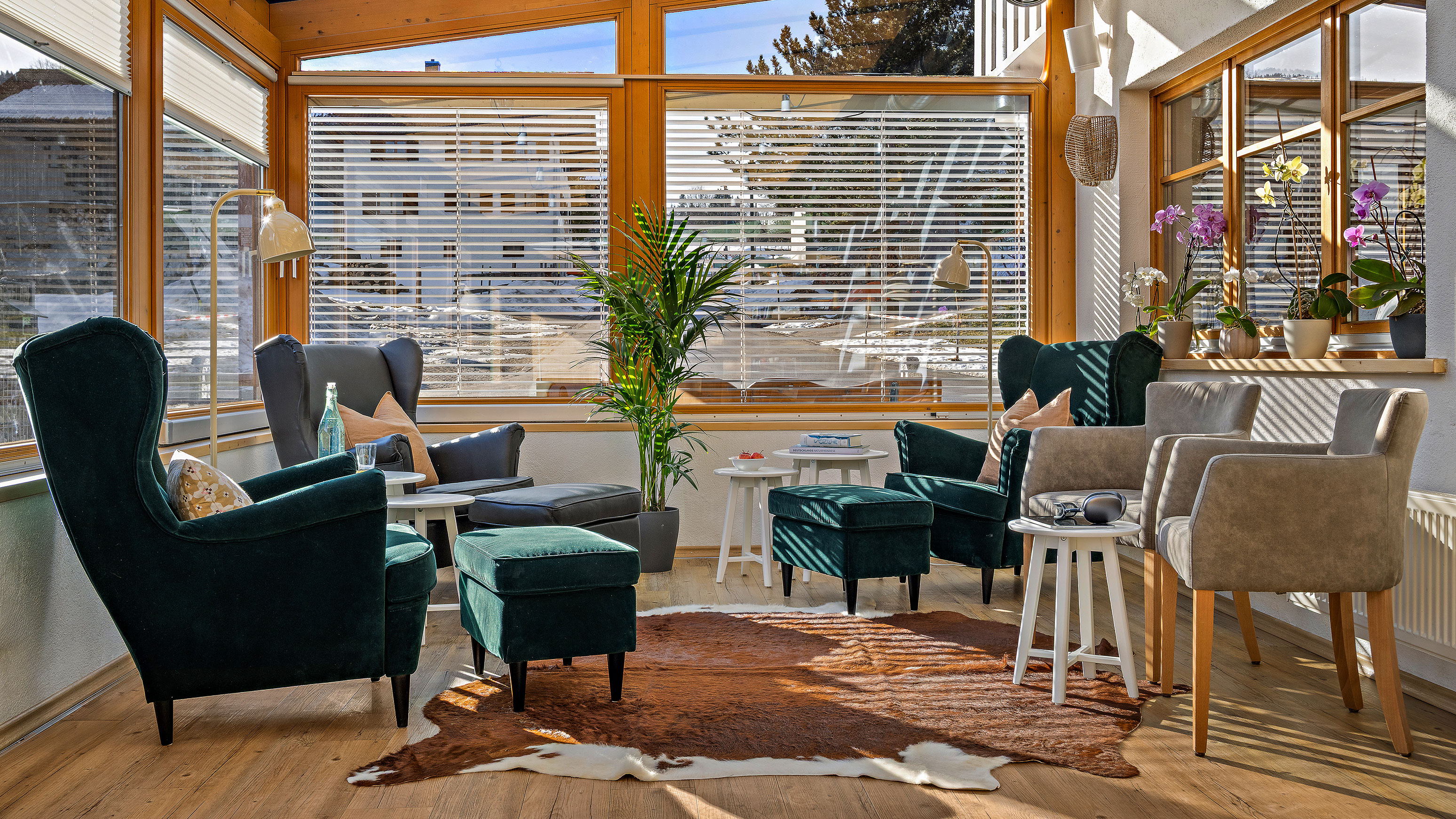 Dreifachverglasung und moderne Wärmedämmung im Hotel Bergsonne Allgäu